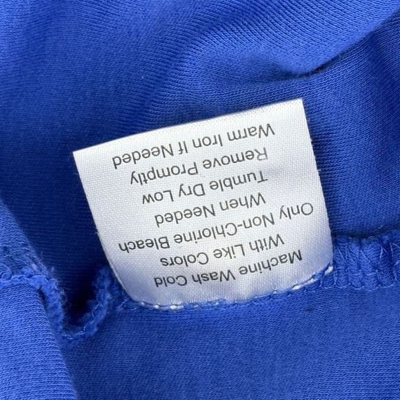 Jos. A. Bank Reserve Mens XL Blue Short Sleeve Polo Shirt Solid Casual Cotton - Picture 7 of 7